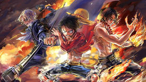 One Piece 4k Luffy Sabo Ace Wallpaper