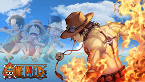 One Piece Ace Ocean Poster Wallpaper