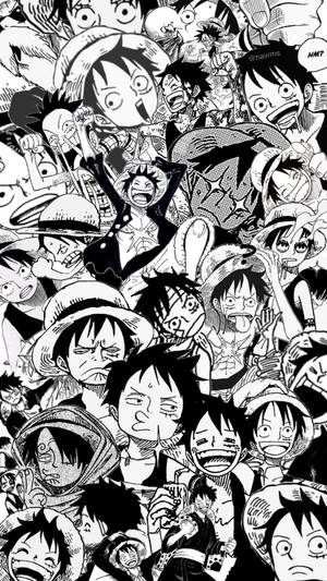 One Piece Aesthetic Manga Luffy Wallpaper