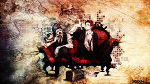 One Piece Buggy And Shanks Wallpaper