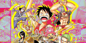 One Piece Colored Manga Wallpaper