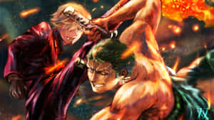One Piece Holding Swords 5k Wallpaper