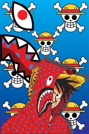 One Piece Hoodie By Sakura Sakura Wallpaper