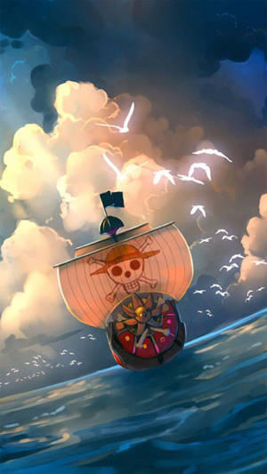 One Piece Live Pirate Ship Wallpaper