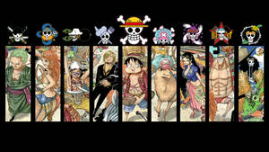 One Piece Logo Crew Set Wallpaper