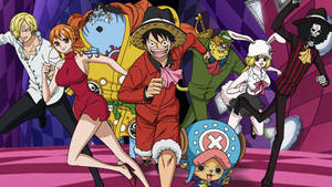 One Piece Luffy And Friends Wallpaper
