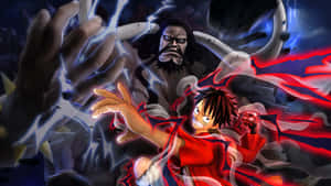 One Piece Luffy Giant Man 5k Wallpaper