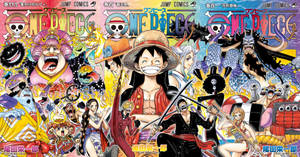 One Piece Manga Covers Wallpaper