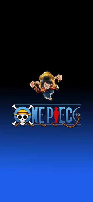 One Piece Phone Logo And Luffy Wallpaper
