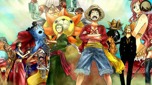 One Piece Straw Hat Crew Wallpaper