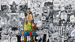 One Piece Usopp Manga Art Wallpaper