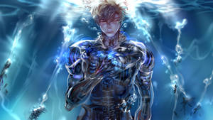 One Punch Man Cyborg Genos Wallpaper