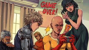 One Punch Man Game Over Wallpaper