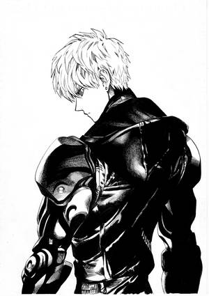 One Punch Man Handsome Genos Wallpaper