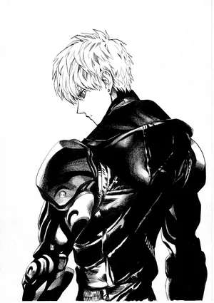 One Punch Man Handsome Genos Wallpaper