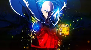 One Punch Man Powerful Saitama Wallpaper