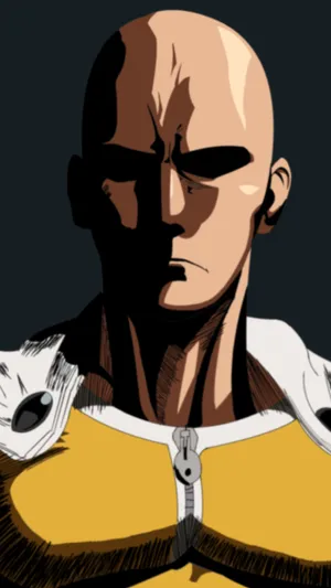 One Punch Man Protagonist Saitama Wallpaper