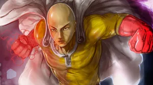 One Punch Man Realistic Saitama Art Wallpaper