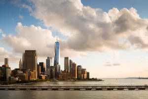 One World Trade Center Standing Out Wallpaper