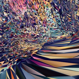 Oneplus Colorful Triangles Party Wallpaper