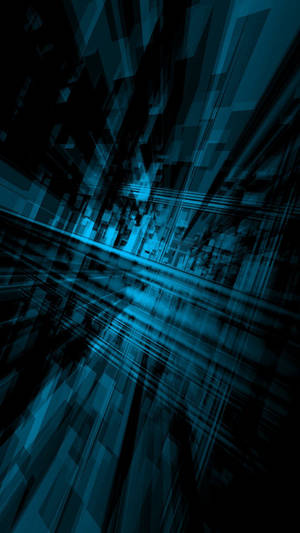 Oneplus Dark Blue In Motion Wallpaper