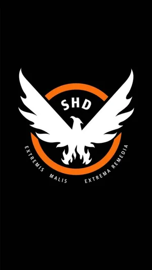 Online Game The Division Phone Shd Logo Wallpaper