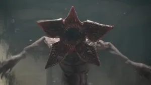 Open Mouth-head Demogorgon Stranger Things Wallpaper