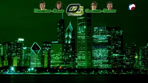 Optic Gaming Night Skyline Wallpaper