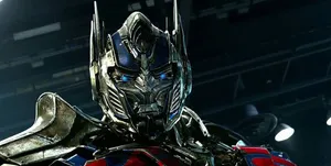 Optimus Prime Face Transformers Trailer Wallpaper