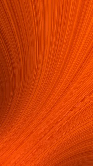Orange Abstract Background With Wavy Lines Wallpaper