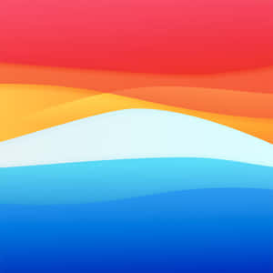 Orange And Blue Background Color Wallpaper