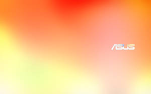 Orange Asus Gradient Wallpaper