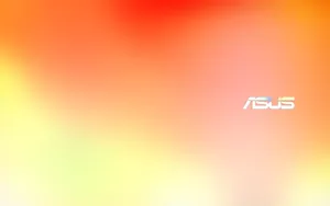 Orange Asus Gradient Wallpaper