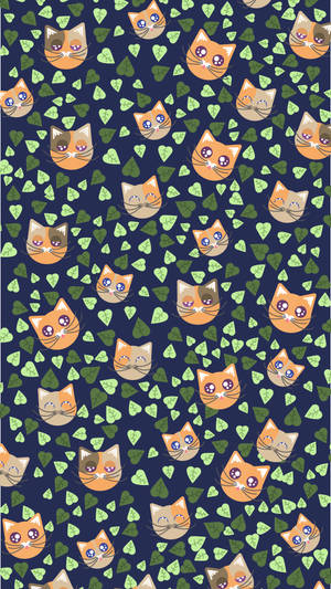 Orange Cats Cute Iphone Lock Screen Wallpaper