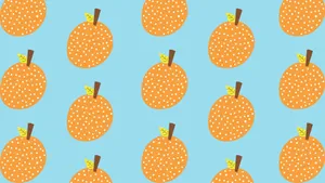 Orange Fruit Background Wallpaper