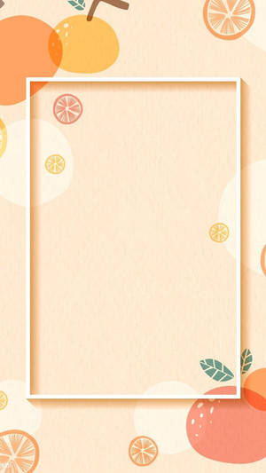 Orange Rectangle Background Wallpaper