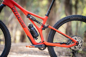 Orange Specialized Bike Frame Wallpaper