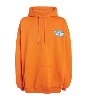 Orange Vetements Hoodie Wallpaper