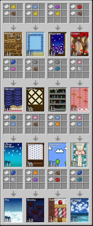 Organize Your Resources And Take Control Of Your Inventory In Minecraft Wallpaper