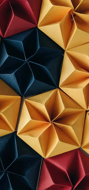 Origami Paper Wall Art Wallpaper