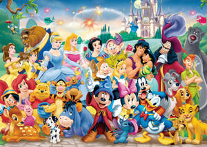 Original Characters Disney 4k Ultra Wide Wallpaper