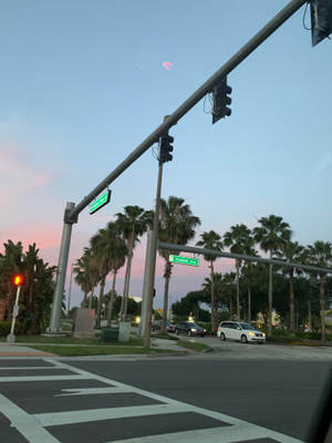 Orlando Intersection Dusk Wallpaper