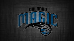 Orlando Magic Logo In Gray Wallpaper