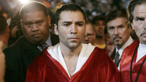 Oscar De La Hoya Before A Match Wallpaper