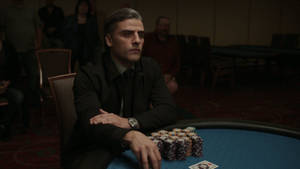 Oscar Isaac Playing Casino Wallpaper