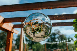 Outdoor Disco Ball Sunny Day.jpg Wallpaper