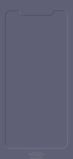 Outline 3d Dark Purple Display Iphone Wallpaper