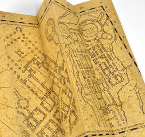 Outlined Marauders Map Wallpaper