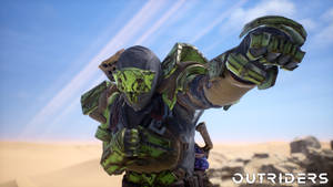 Outriders Devastator Deathproof Armor Wallpaper