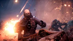 Outriders Technomancer Skeleton Armor Wallpaper